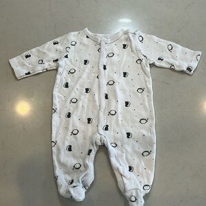 Sterling baby footie, never worn, size 3 months.